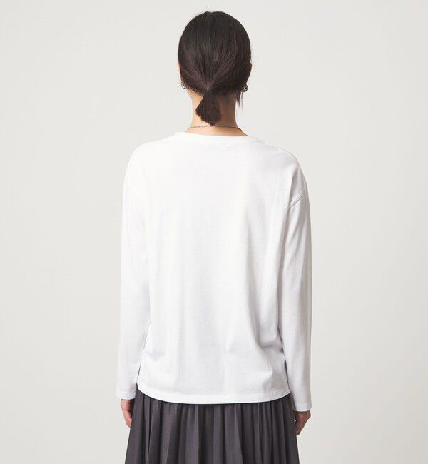 UNITED ARROWS green label relaxing「【WEB限定】＜at ease＞アソート フォト  ロングスリーブ カットソー」|Tシャツ・カットソー|