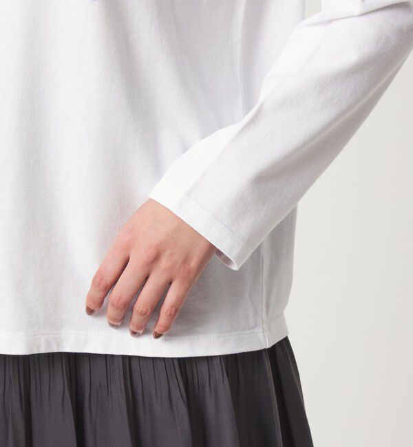 UNITED ARROWS green label relaxing「【WEB限定】＜at ease＞アソート フォト  ロングスリーブ カットソー」|Tシャツ・カットソー|