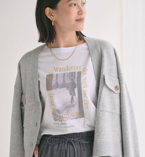 UNITED ARROWS green label relaxing「【WEB限定】＜at ease＞アソート フォト  ロングスリーブ カットソー」|Tシャツ・カットソー|その他2