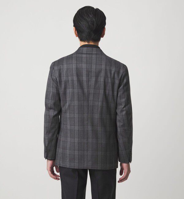 UNITED ARROWS green label relaxing「GLR CLOTH フラノ柄 2B RG ジャケット -ストレッチ-」|テーラードジャケット|