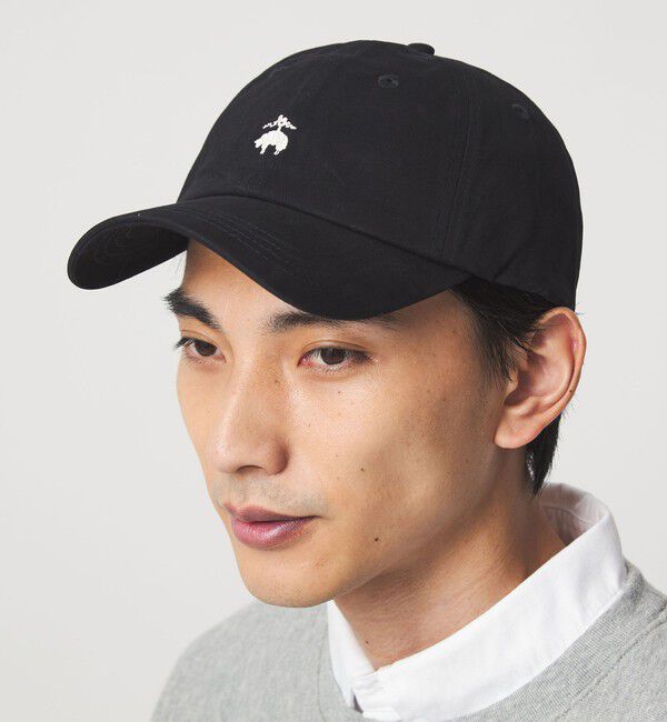 UNITED ARROWS green label relaxing「＜Brooks Brothers＞ロゴ キャップ」|キャップ・キャスケット|BLACK
