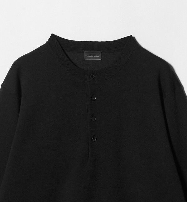 UNITED ARROWS green label relaxing「ダブルフェイス ヘンリーネック ニット」|ニット・セーター|