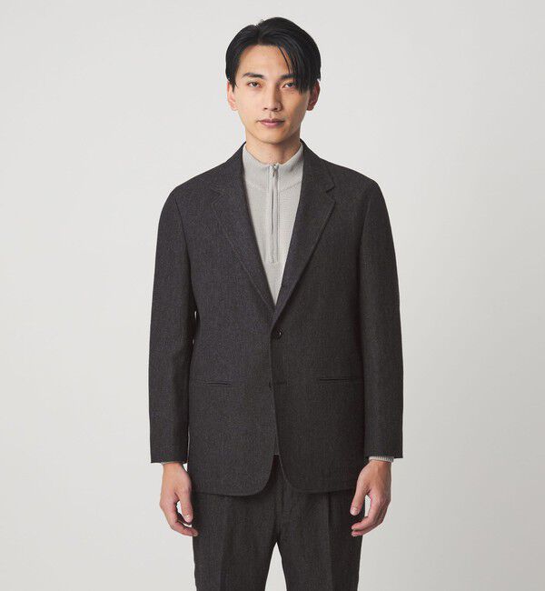 UNITED ARROWS green label relaxing「DC W/LI デニムライク 3B 01 ジャケット」|テーラードジャケット|