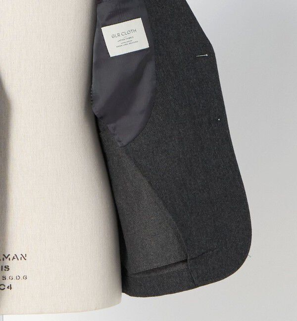 UNITED ARROWS green label relaxing「DC W/LI デニムライク 3B 01 ジャケット」|テーラードジャケット|