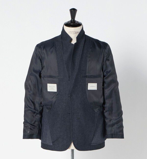 UNITED ARROWS green label relaxing「DC W/LI デニムライク 3B 01 ジャケット」|テーラードジャケット|