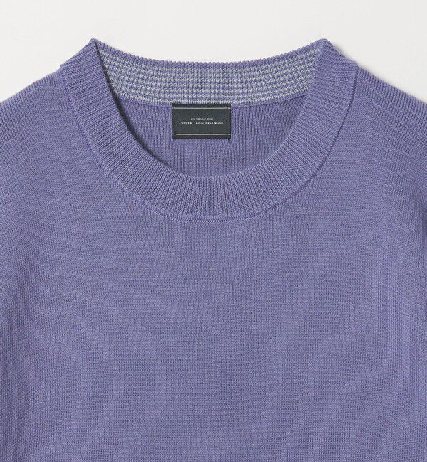 UNITED ARROWS green label relaxing「ウォッシャブル ウール ソウバリ クルーネック ニット」|ニット・セーター|