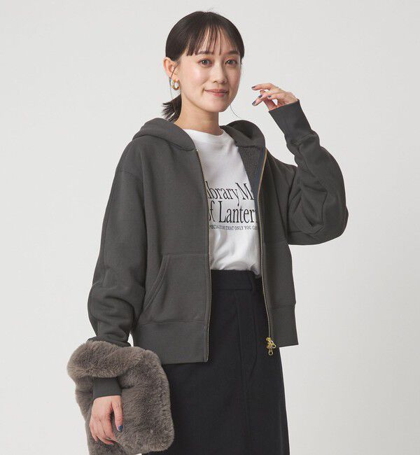 UNITED ARROWS green label relaxing「ダブルジップ フーディー」|パーカー|