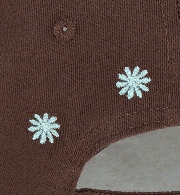 UNITED ARROWS green label relaxing「フラワー刺しゅう キャップ / CAP」|キャップ・キャスケット|