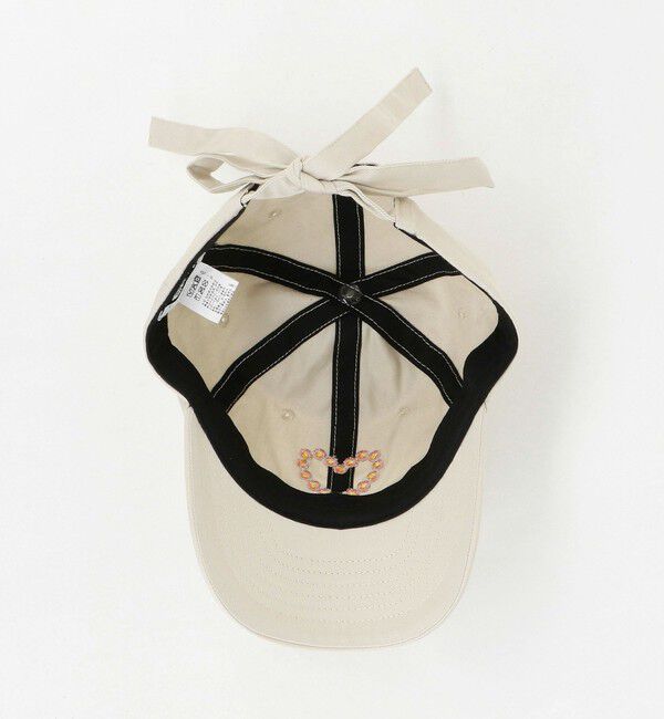 UNITED ARROWS green label relaxing「フラワーハート刺しゅう バックリボン キャップ / CAP / キッズ  」|キャップ・キャスケット|