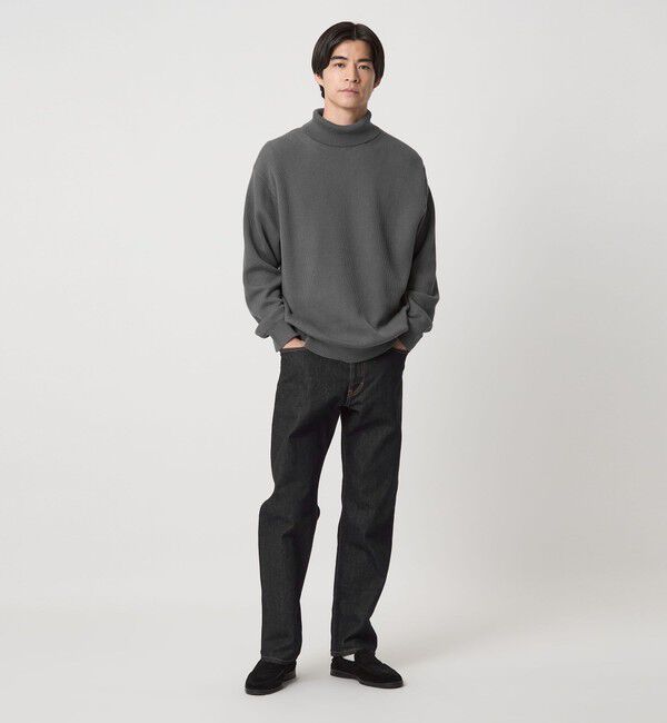 UNITED ARROWS green label relaxing「コットン アゼ タートル ネック ニット」|ニット・セーター|