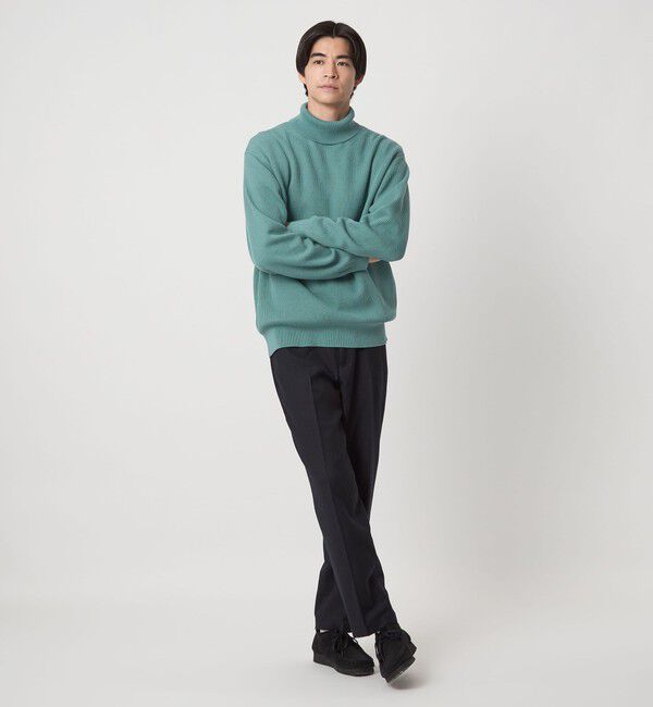 UNITED ARROWS green label relaxing「コットン アゼ タートル ネック ニット」|ニット・セーター|