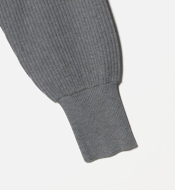 UNITED ARROWS green label relaxing「フィット＆フレア 襟付き ニット ワンピース」|ワンピース|