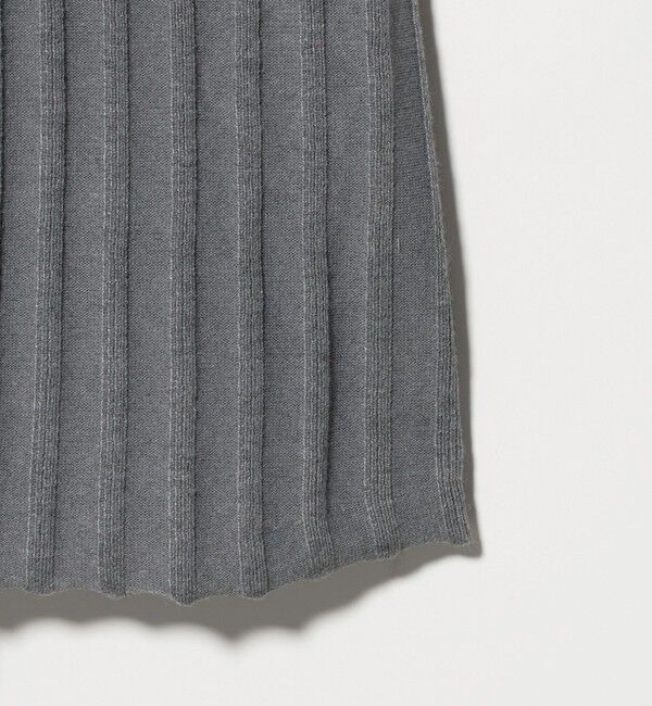 UNITED ARROWS green label relaxing「フィット＆フレア 襟付き ニット ワンピース」|ワンピース|