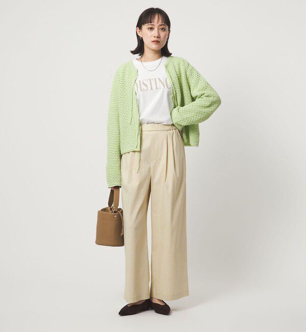 UNITED ARROWS green label relaxing「［size SHORT/TALLあり］オルマイ LI/MIX ワイド パンツ」|その他|