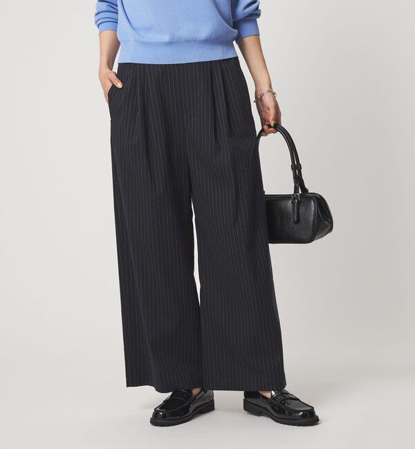 UNITED ARROWS green label relaxing「［size SHORT/TALLあり］オルマイ LI/MIX ワイド パンツ」|その他|