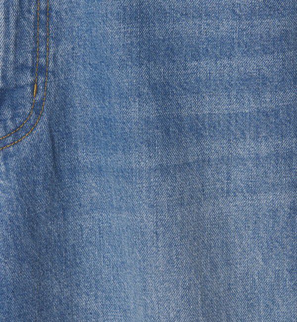 EMMEL REFINES「＜EMMEL REFINES＞EM ハイウエスト ワイド デニム」|チノ|