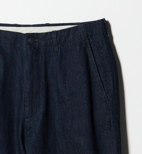 UNITED ARROWS green label relaxing「ウォッシュド ワイド デニムパンツ」|デニム|