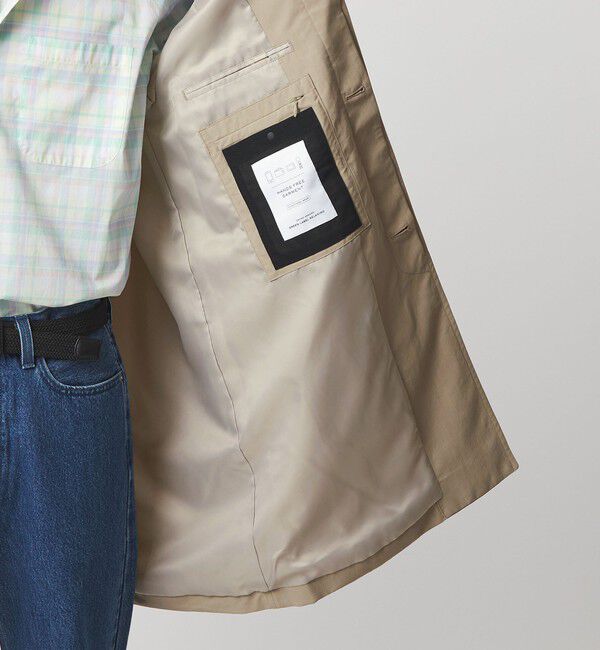 UNITED ARROWS green label relaxing「ナイロンオックス ステンカラーコート ‐撥水‐」|ステンカラーコート|