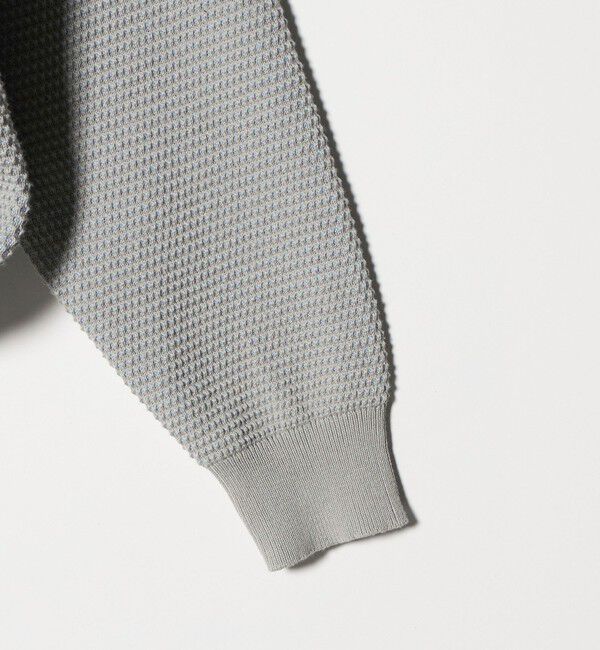 UNITED ARROWS green label relaxing「コットン リバー カノコ クルーネック ニット」|ニット・セーター|