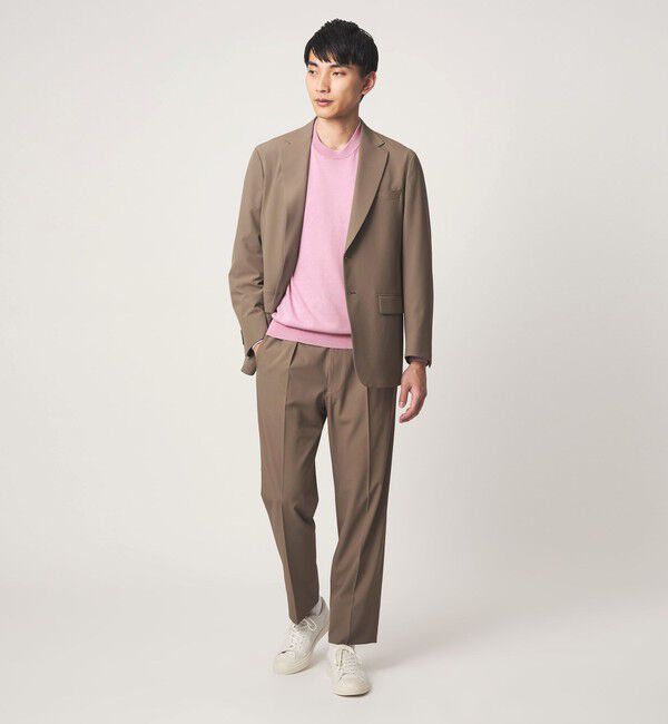 UNITED ARROWS green label relaxing「MTB コットン ハイゲージ クルーネック ニット」|ニット・セーター|