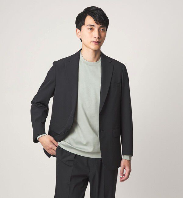 UNITED ARROWS green label relaxing「L/A ポンチ ビズ クルーネック カットソー -抗菌-」|Tシャツ・カットソー|