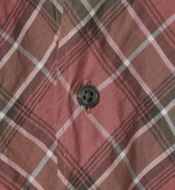 MONKEY TIME「バイアス シャーリング チェック シャツ」|シャツ・ブラウス|