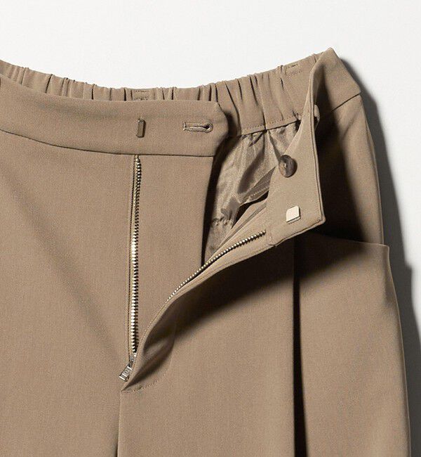 BEAUTY&YOUTH UNITED ARROWS「ポリエステルブレンド ツイルバックゴムパンツ」|スラックス|