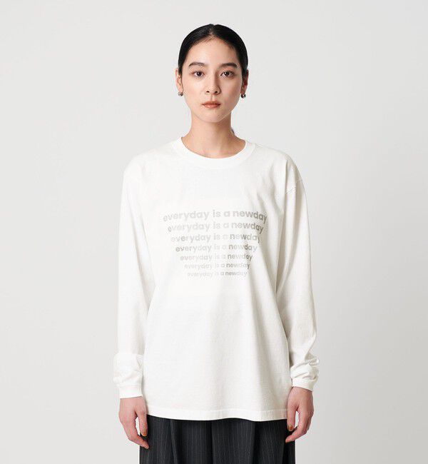 BEAUTY&YOUTH UNITED ARROWS「【別注】＜OAFISH＞プリントロングスリーブTシャツ」|Tシャツ・カットソー|