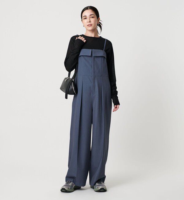 BEAUTY&YOUTH UNITED ARROWS「【WEB限定】ドレープツイルオールインワン ウォッシャブル」|オールインワン|