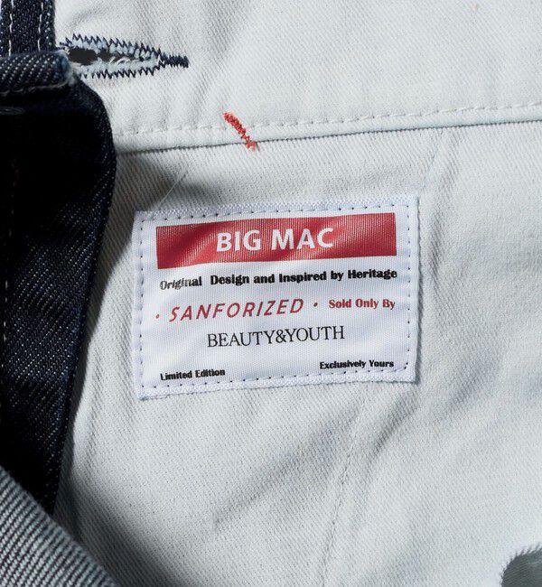 BEAUTY&YOUTH UNITED ARROWS「【別注】＜BIG MAC＞デニム オーバーオール」|オールインワン|