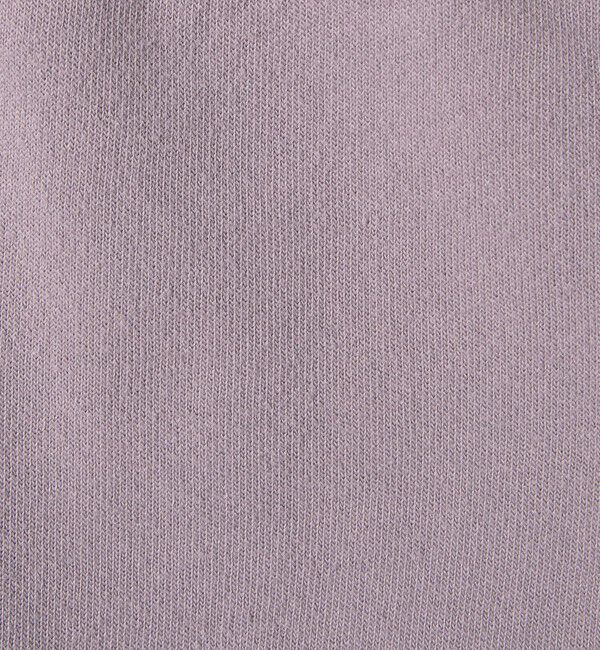 MONKEY TIME「オゾンウォッシュ ベロア バックジップ クルーネック」|Tシャツ・カットソー|