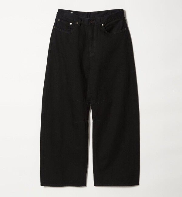 MONKEY TIME「デニム カーブ パンツ」|チノ|