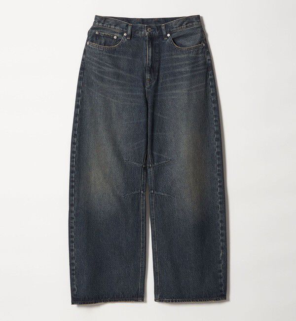 MONKEY TIME「デニム カーブ パンツ」|チノ|