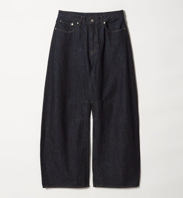 MONKEY TIME「デニム カーブ パンツ」|チノ|