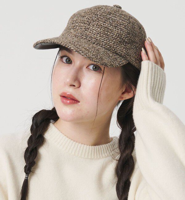 BEAUTY&YOUTH UNITED ARROWS「【別注】＜Revis.＞ツイード キャップ」|キャップ・キャスケット|