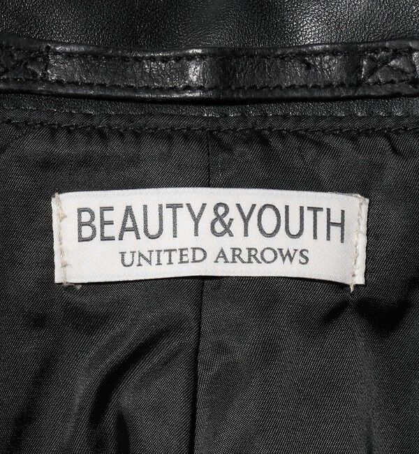 BEAUTY&YOUTH UNITED ARROWS「シープ レザー A-2 ジャケット」|その他|