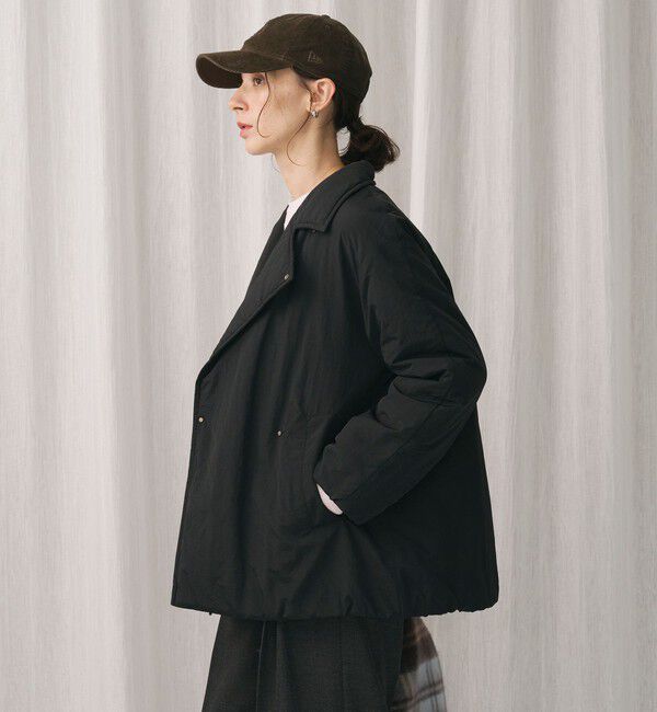 BEAUTY&YOUTH UNITED ARROWS「【WEB限定 Wardrobe DAILY MINIMAL】テーラード ナイロンパッファーブルゾン ウォッシャブル」|ブルゾン・スタジャン|