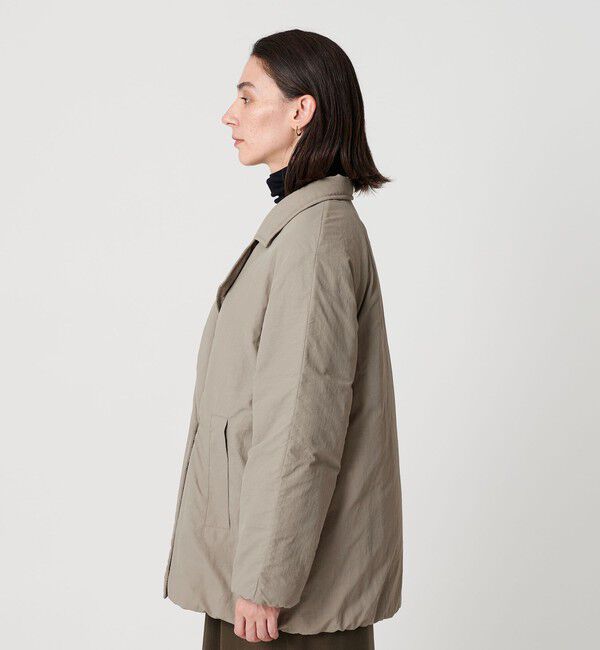 BEAUTY&YOUTH UNITED ARROWS「【WEB限定 Wardrobe DAILY MINIMAL】テーラード ナイロンパッファーブルゾン ウォッシャブル」|ブルゾン・スタジャン|