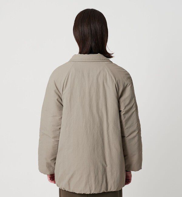 BEAUTY&YOUTH UNITED ARROWS「【WEB限定 Wardrobe DAILY MINIMAL】テーラード ナイロンパッファーブルゾン ウォッシャブル」|ブルゾン・スタジャン|