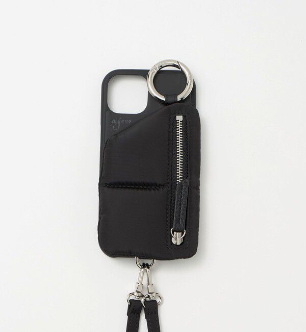 BEAUTY&YOUTH UNITED ARROWS「＜ajew＞PUFFER iPhone15ケース」|モバイルケース|BLACK