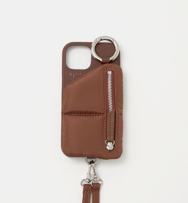 BEAUTY&YOUTH UNITED ARROWS「＜ajew＞PUFFER iPhone15ケース」|モバイルケース|MD.BROWN