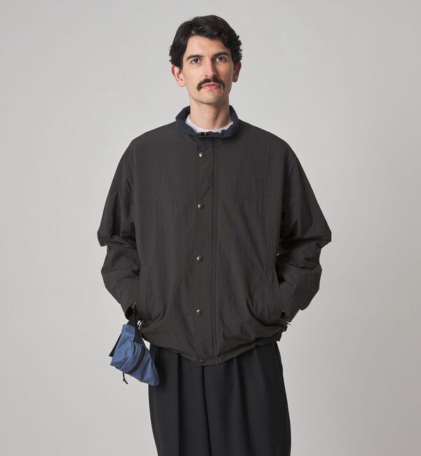 STEVEN ALAN「＜Steven Alan＞ ヘビー ナイロン オールド アルパイン ジャケット」|ブルゾン・スタジャン|BLACK
