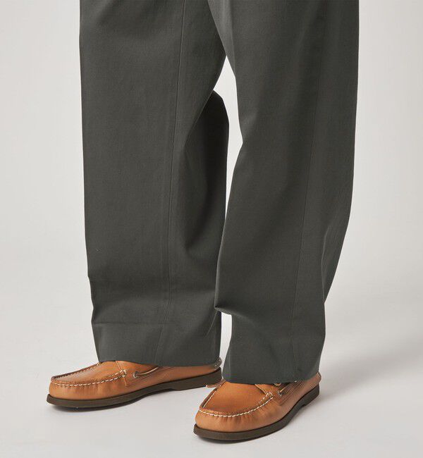 STEVEN ALAN「＜Steven Alan＞ ウエポン ニドム イン ツープリーツ ドレス トラウザーズ」|スラックス|