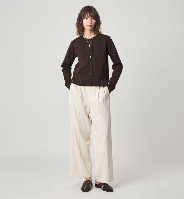 STEVEN ALAN「＜Steven Alan＞ミラノリブ ショートカーディガン」|カーディガン|