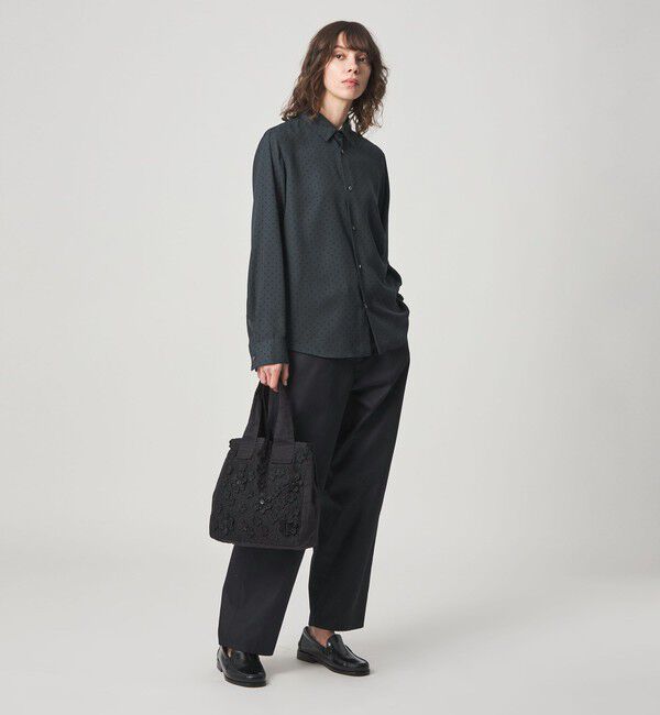 STEVEN ALAN「＜Steven Alan＞ドット プリント シャツ」|シャツ・ブラウス|