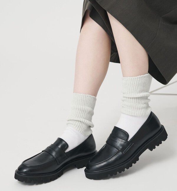 BEAUTY&YOUTH UNITED ARROWS「【別注】＜ROSTER SOX＞ラメ リブソックス」|ソックス|