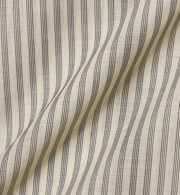 BEAUTY&YOUTH UNITED ARROWS「ストライプ ラッフル スキッパーブラウス ウォッシャブル」|シャツ・ブラウス|