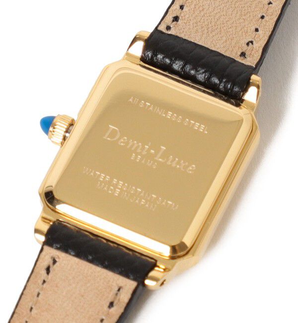 Demi-Luxe BEAMS 「Dバックル レザーウォッチ」|腕時計|