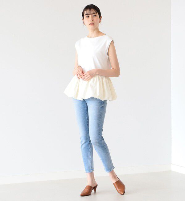 Ray BEAMS 「RED CARD TOKYO / Anniversary Slim テーパード デニムパンツ」|デニム|