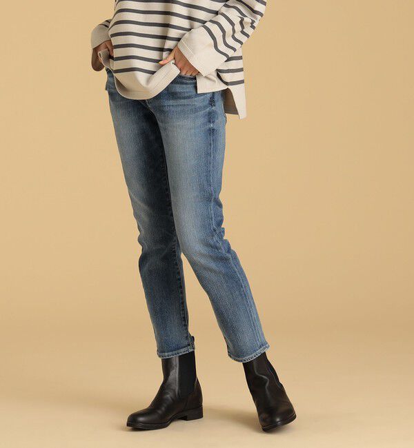 Ray BEAMS 「RED CARD TOKYO / Anniversary Slim テーパード デニムパンツ」|デニム|